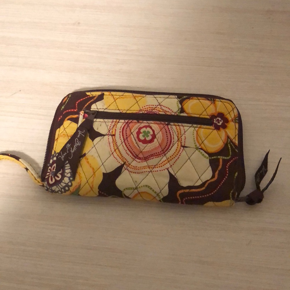 Vera Bradley floral wallet.